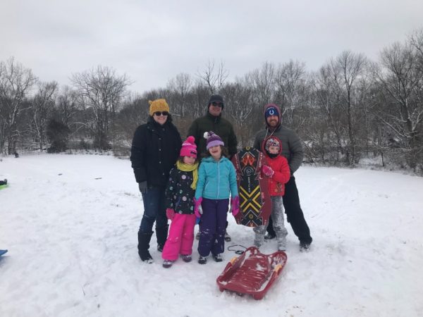 Urban Wilderness Sledding Day