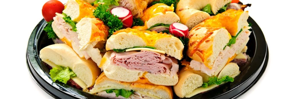 Sandwich platter for meeting