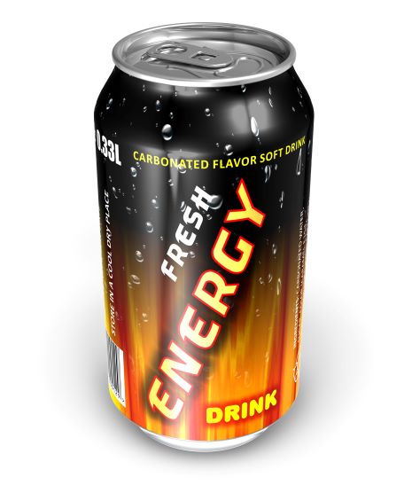 A can of energy drink