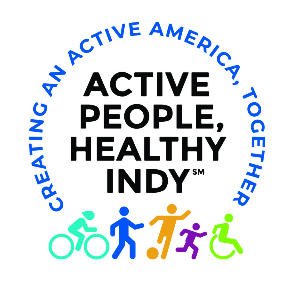 Design logo for Active People, Healthy Indy, a new wellness campaign led by the Marion County Department of Public Health