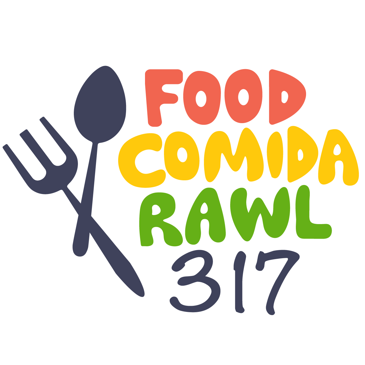 Food/Comida/Rawl logo
