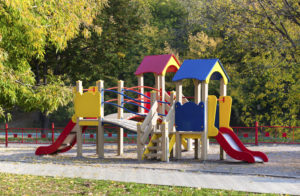 Colorful children's playground